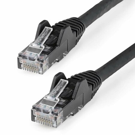 EZGENERATION 10 ft. LSZH Cat6 Ethernet Cable Black EZ3757850